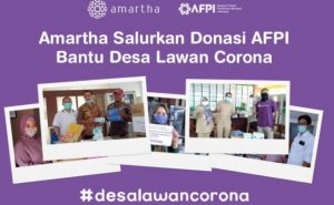 Amartha salurkan Donasi AFPI Bantu #DesaLawanCorona