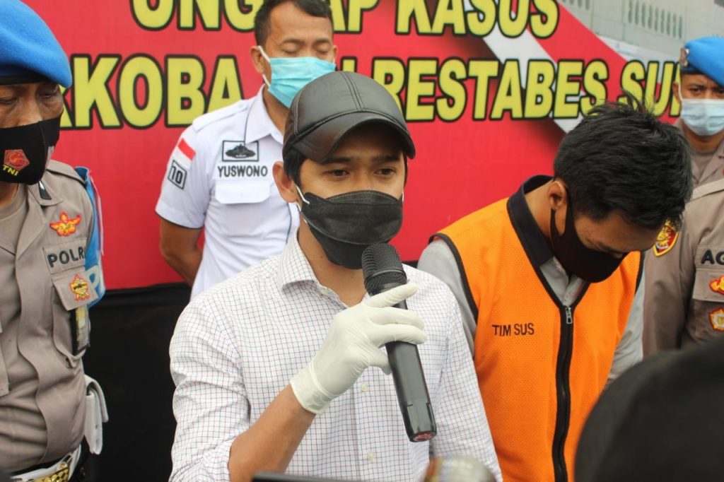 Bawa Ganja, Satresnarkoba Polrestabes Surabaya Ringkus Oknum Petugas Jasamarga