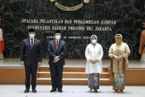 Marullah Dilantik Sebagai Sekda DKI Jakarta