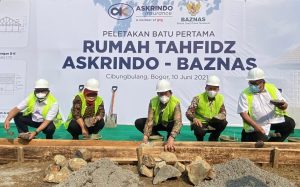 Askrindo dan Baznas Sinergi Bangun Rumah Tahfiz