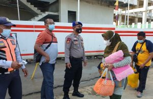 Imbau Prokes, Polres Kep Seribu Tempatkan Personel di Dermaga Keberangkatan