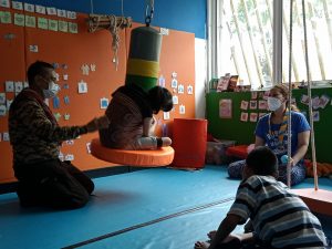 Kwarcab Jakut Kunjungi Mahkota Bunda Indonesia Child Development Center