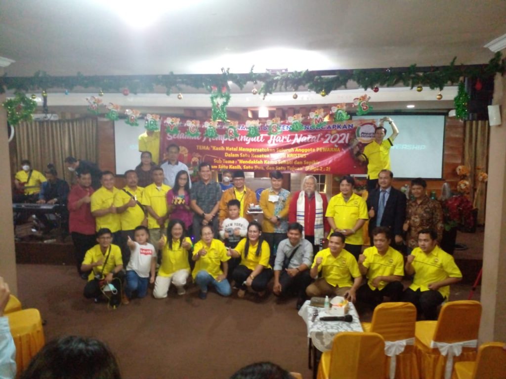 Pewarna Indonesia Banten, ‘Kasih Natal Mempersatukan Seluruh Anggota Pewarna Dalam Satu Kesatuan Tubuh Kristus’