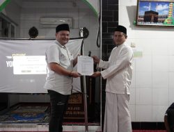 Ketua DKM Resmikan Panitia Pembangunan Masjid Jamiatul Mu’minin Jelambar Grogol Petamburan Jakbar